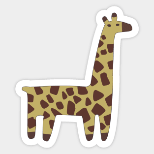 Funny Giraffe Sticker